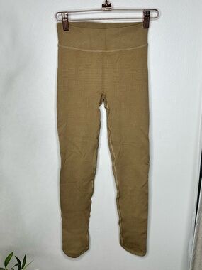 Tan Gymshark Pause Seamless Leggings XS High Rise